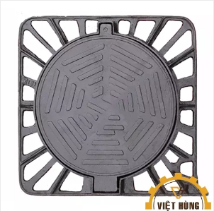 Nắp hố ga khung âm nắp tròn